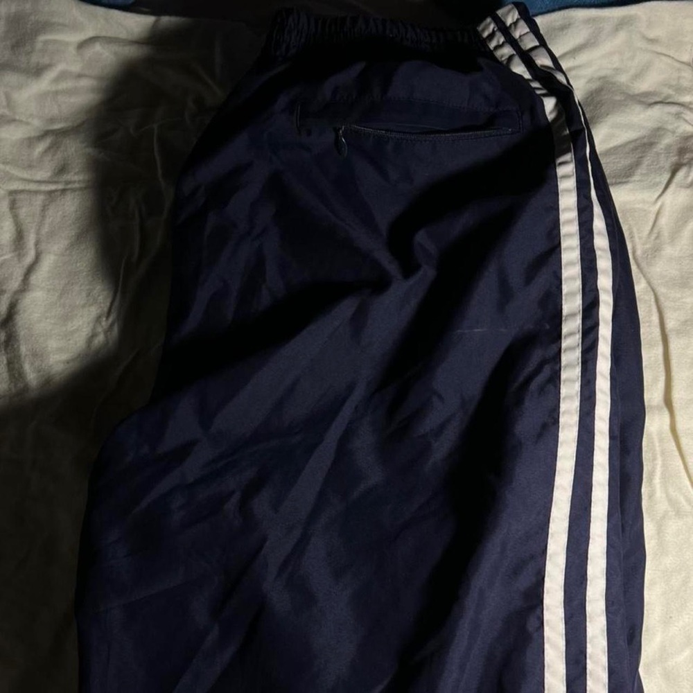thrifted track pants